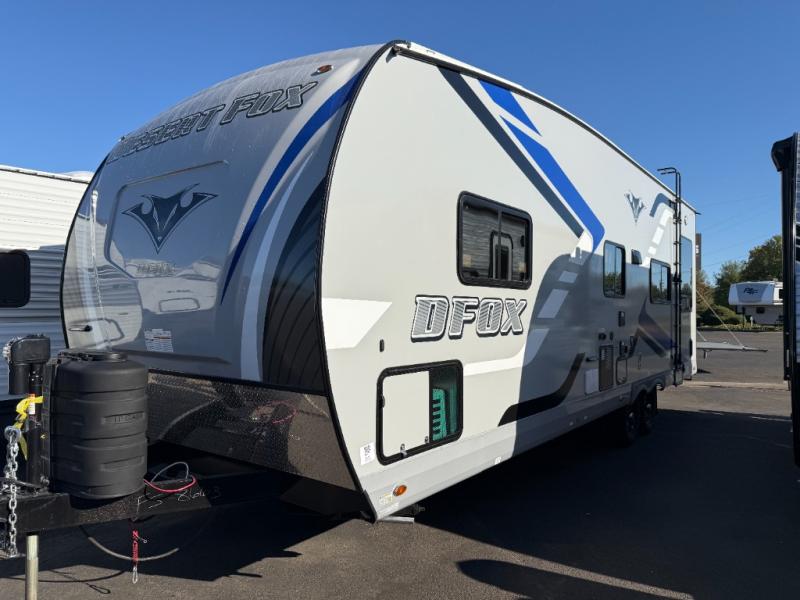 New 2026 Northwood Desert Fox 27FS Toy Hauler Travel Trailer at