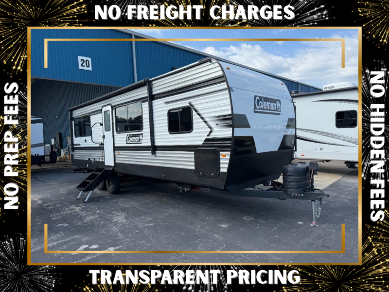 New 2026 Keystone RV Coleman Lantern 25REX Travel Trailer at
