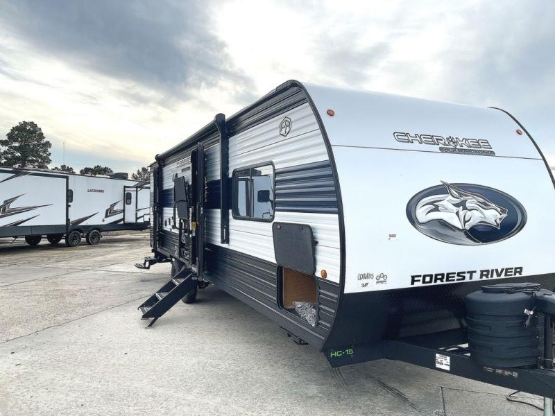 New 2026 Forest River RV Cherokee Grey Wolf 26KF Travel Trailer at