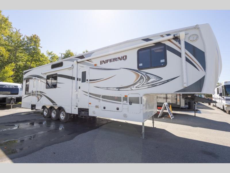 Used 2012 KZ Inferno 3710T Toy Hauler Fifth Wheel at RVing Planet