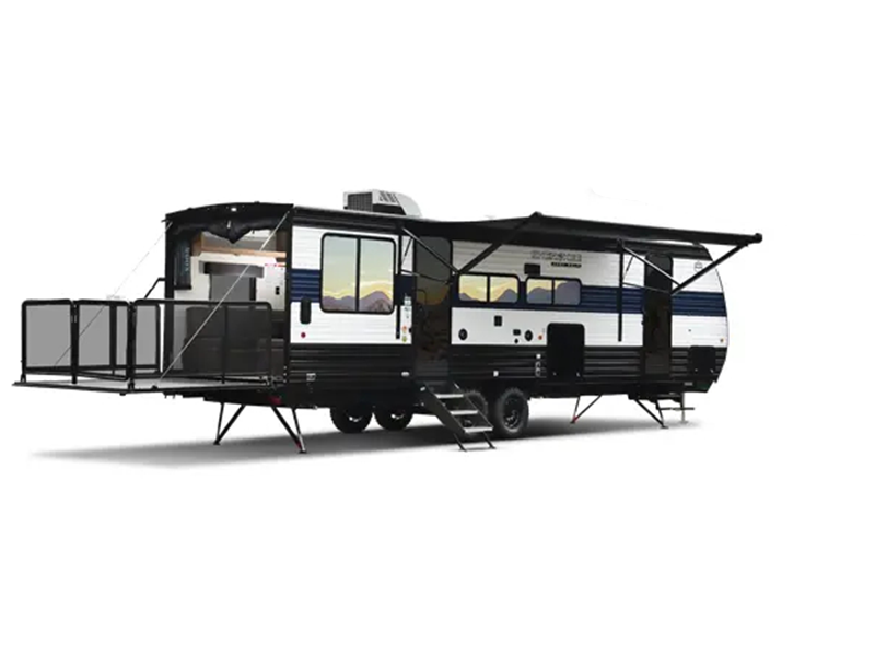 Forest River RV Cherokee Grey Wolf Toy Hauler Travel Trailer RVs