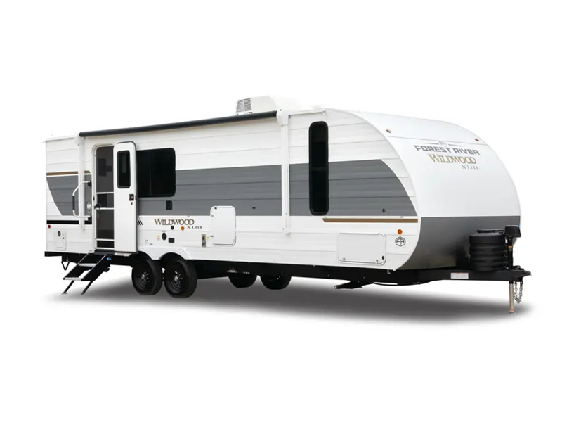 Wildwood X Lite Toy Hauler Travel Trailer