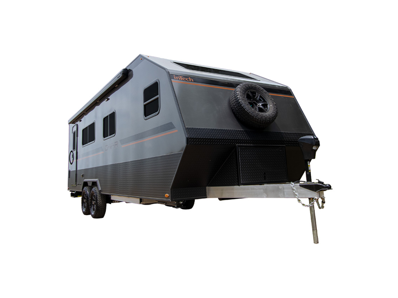 O V R Toy Hauler Travel Trailer
