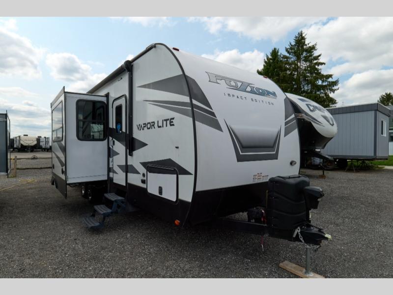 Used 2021 Keystone RV Fuzion Impact Edition 28V Toy Hauler Travel