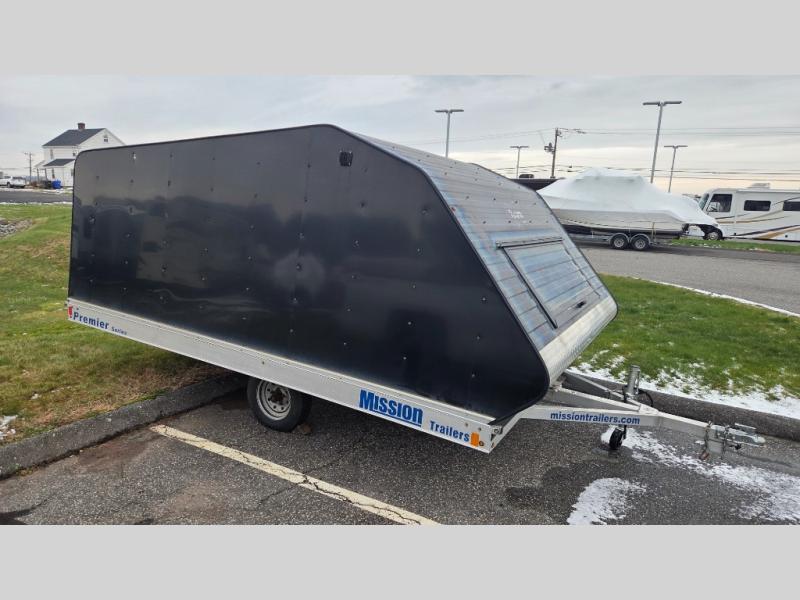 Used 2018 Mission Trailers Aluminum Cargo Trailers MEC 7.5x16