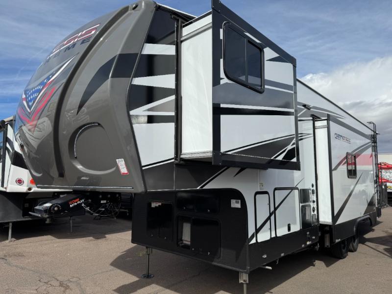 New 2025 Genesis Supreme 3416TS Toy Hauler Fifth Wheel at Rowley