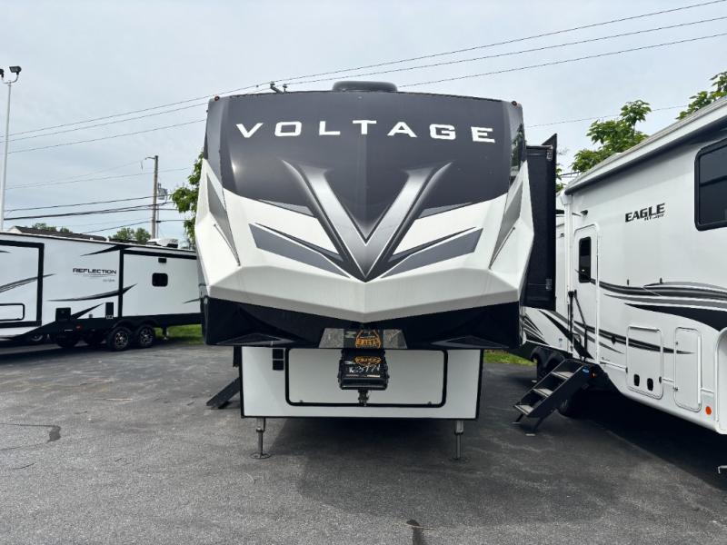 Used 2020 Dutchmen RV Voltage V3615 Toy Hauler Fifth Wheel at Tom
