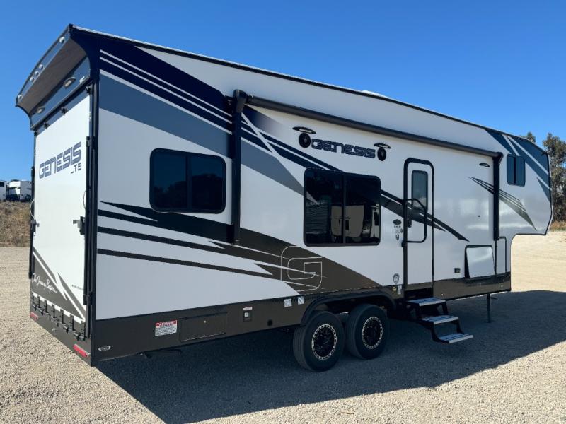 New 2025 Genesis Supreme G295LTE Toy Hauler Fifth Wheel at Trailer