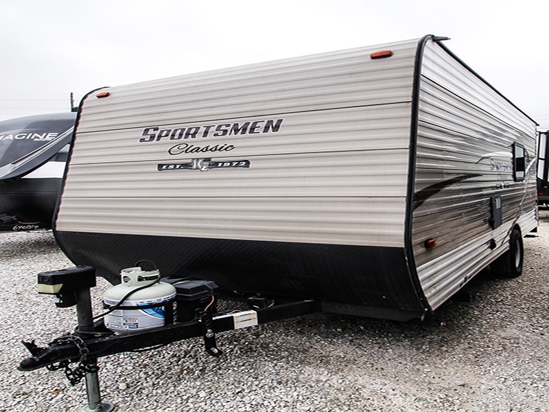 Used 2019 KZ Sportsmen Classic 160TH Toy Hauler Travel Trailer at